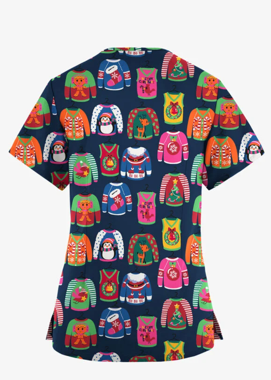 Jólastakkur dökkblár með jólapeysum