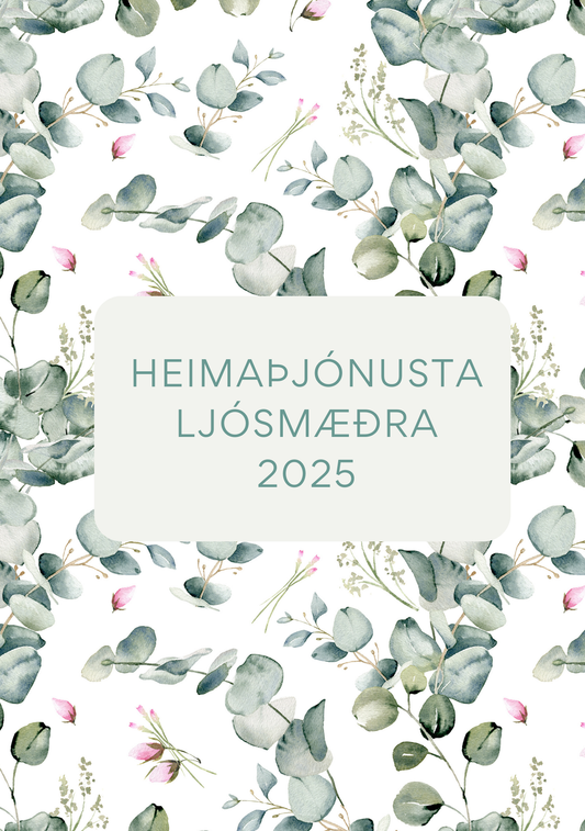 Heimaþjónusta 2025 Skipulagsbók
