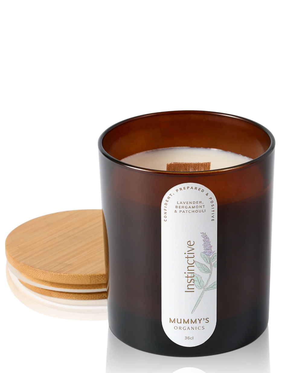 Instinctive Birth kerti með ilmkjarnaolíum