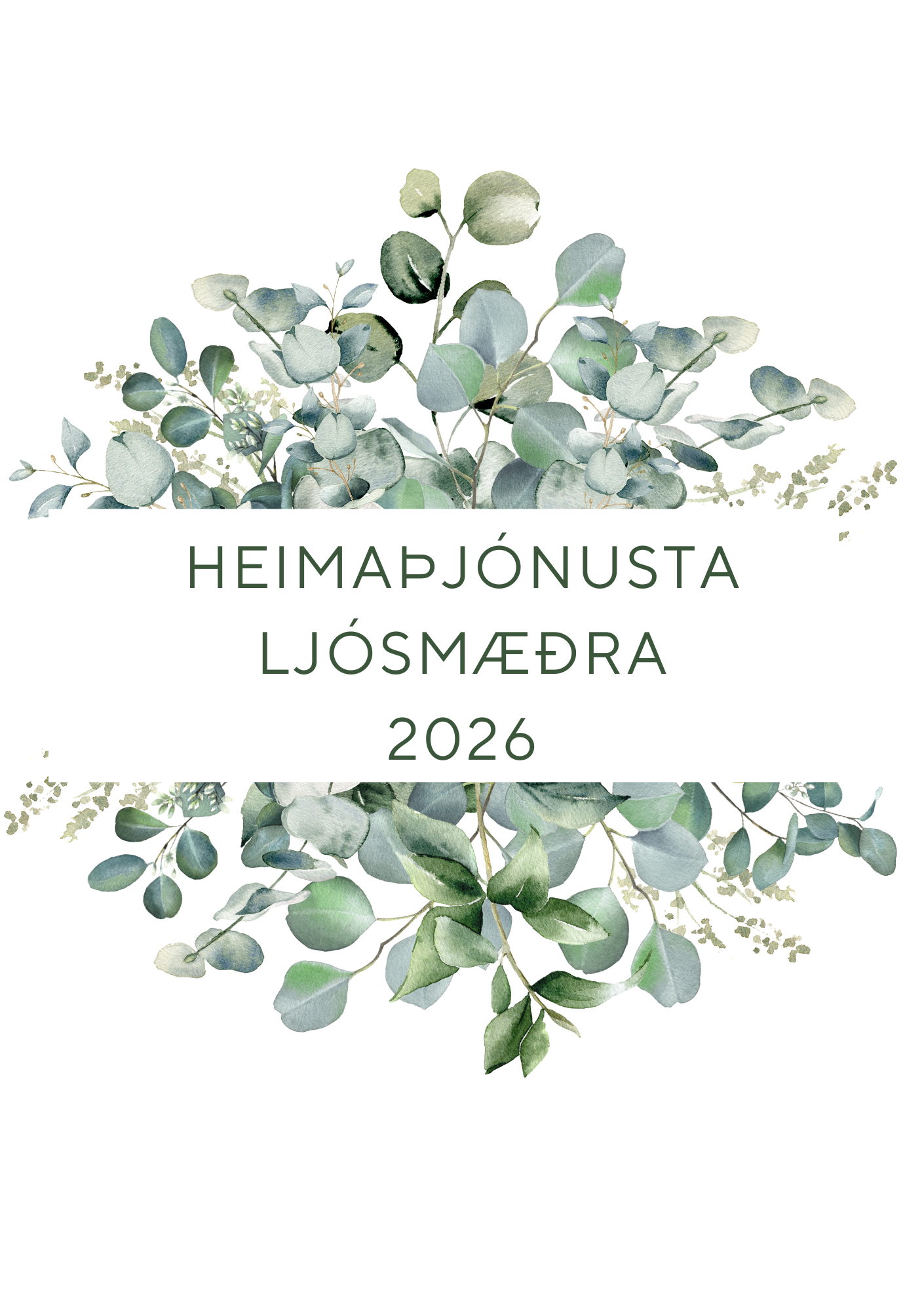 Heimaþjónusta 2026 Skipulagsbók