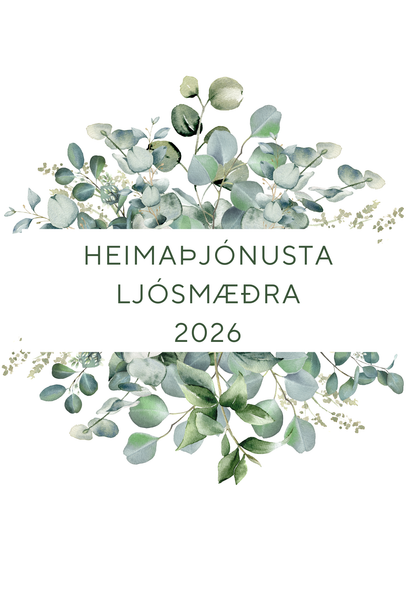 Heimaþjónusta 2026 Skipulagsbók